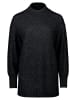 BETTY & CO Strickpullover mit Lurexfaden in Schwarz