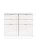 ebuy24 Schuhschrank ProjektX Weiß 120 x 34 cm