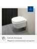 Villeroy & Boch WC-Sitz Architectura 445 x 374 x 59 mm weiß in weiß