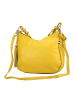 Florence Florence Schultertasche, Shopper Leder gelb ca. 30cm