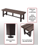 MCW Alu Gartenbank K60 wetterfest, Standard