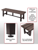 MCW Alu Gartenbank K60 wetterfest