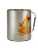 Mr. & Mrs. Panda Becher Fuchs Mama ohne Spruch in Silber