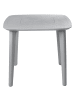 Beliani Esstisch SORICO in Grau - (W) 86 x (H) 77 x (L) 86 cm