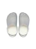 Crocs Kinder-Pantoffel zum Hineinschlüpfen „Classic“ mit schillerndem Glitzer Weiß