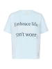 Kaffe T-Shirt kurzarm KAchelsea Loose fit in Nantucket Breeze