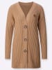 WITT WEIDEN Long-Strickjacke in camel