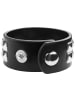 tectake Accessoires-Set  Leder Handschuhe und zwei Armbänder Stylischer Rockstar-Look: H