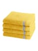Ross 4 X Handtuch im Set Sinfonie in Senf
