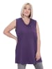 Ulla Popken Strick-Top in tiefes violett