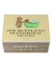 Mr. & Mrs. Panda Box Oma Baden mit Spruch in Gelb Pastell