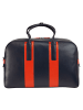 DuDu Weekender Reisetasche Leder 49 cm navy