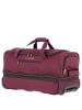 travelite Basics - Rollenreisetasche 51/64L 55 cm erw. (bordeaux) in bordeaux