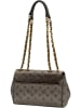 Guess Schultertasche Inia Convertible Crossbody Flap in Charcoal