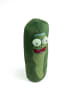 Rick and Morty Rick and Morty Pickle Rick Kissen Plüsch Gurke Dekokissen 28 x 8 cm in grün