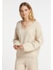 DreiMaster Vintage Strickpullover in Wollweiss