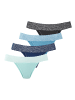LASCANA Brasilslip in navy, blau, türkis, schwarz
