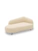 58 aufm Kessel GARTENLOUNGE Sofa 2-Sitzer Links Bratomila 177x79x105 Bezug in beige