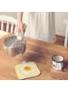 Mr. & Mrs. Panda Potholder Spiegelei Ei ohne Spruch in Gelb Pastell