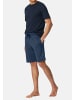Schiesser Schlafanzug Hose Mix & Relax in Blau