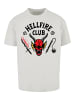 F4NT4STIC Oversize T-Shirt Stranger Things Hellfire Club in lightasphalt
