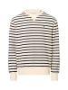 Gant Sweatshirt in ecru marine