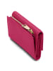 Lazarotti Bologna Leather Geldbörse Leder 14 cm in hot pink