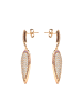 Luxenter Ohrringe Halek mit 18 Karat Gelbgold-Finish – HALEK