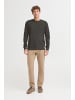 FQ1924 Strickpullover FQGRANBY STRUCTURE CREW NECK in Grau