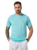JP1880 Kurzarm T-Shirt in helles türkis