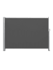 SONGMICS Seitenmarkise Sheld in Anthrazit - (B)400 x (H)200 cm