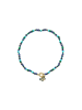 Luxenter Halskette mit natürlichem Lapislazuli, 18 Karat Gold-Finish – Arru