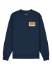 wat? Apparel Sweatshirt Rainbow Cassette in Dunkelblau