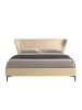 Angel Cerdá Bett 7157 in Creme / Schwarz – (B)220 x (H)217 x (T)110 cm