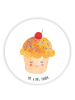 Mr. & Mrs. Panda magnet Cupcake ohne Spruch in Weiß