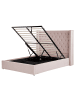 Beliani Doppelbett LUBBON in Silber - (W) 170 x (H) 144 x (L) 217 cm