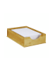 relaxdays Dokumentenablage in Natur - (B)26,5 x (H)10 x (T)39 cm