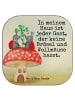 Mr. & Mrs. Panda Bierdeckel Marienkäfer Fliegenpilz Design mit S... in Weiß