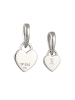 Elli Schmuckset 925 Sterling Silber Herz in Silber