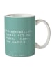 Mr. & Mrs. Panda Becher Spruch Schwiegermutter Geduld mit Spruch in Meeresbrise