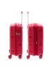 Gladiator 0800 4 Rollen Trolley 55 cm mit Dehnfalte in red