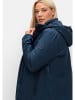 sheego 3-in-1-Winterjacke in dunkelblau