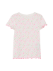 s.Oliver T-Shirt kurzarm in Creme-mehrfarbig