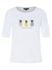More & More Ananasshirt in white