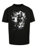 F4NT4STIC T-Shirt Basketball Splash Sport OVERSIZE TEE in schwarz