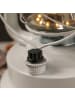 YOUCAMP LED Laterne Sturmlaterne dimmbar Batteriebetrieb H: 34cm in weiß