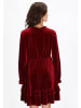 faina Women Dress in burgundy