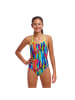 Funkita The Glitch Schwimmanzug Diamond Back in bunt