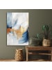 OnlyWow Metallbild Abstrakt gold