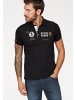 Bruno Banani Poloshirt in schwarz